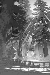 Background layouts de Big Hero 6: the series, por Khang Lee - THECAB