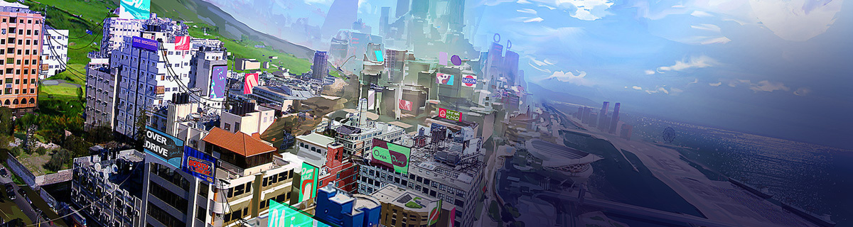 Sunset Overdrive Wallpaper  Sunset overdrive, Sunset city, Sunset